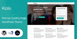 Kolo – Startup Landing Page WordPress Theme
