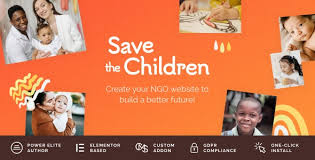 Save the Children – Charity WordPress Theme
