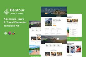 Bentour – Travel & Tour Booking Elementor Template Kit