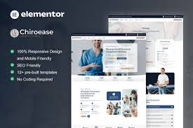 ChiroEase – Chiropractic & Physiotherapy Elementor Template Kit