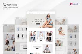 Fashionable – Fashion Shop Elementor Template Kit