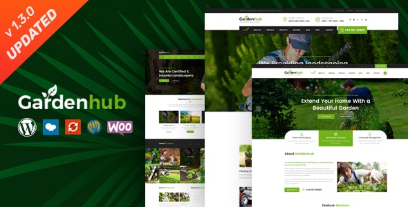 Garden HUB – Lawn & Landscaping WordPress Theme