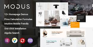 Modus – Modern Furniture WooCommerce Theme