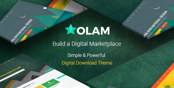 Olam – EDD Marketplace WordPress Theme