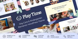 Play Time – Day Care & Kindergarten Theme