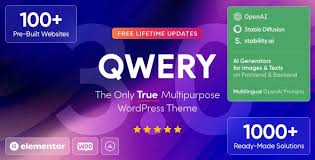 Qwery – Multi-Purpose Business WordPress Theme