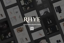 Rhye – Creative AJAX Elementor Theme