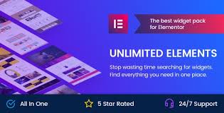 Unlimited Elements for Elementor (Premium)