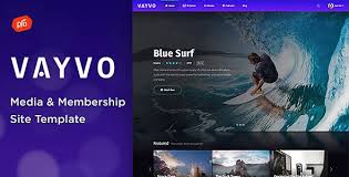 Vayvo – Media Streaming & Membership Theme