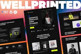 WellPrinted – Print Service Elementor Template Kit