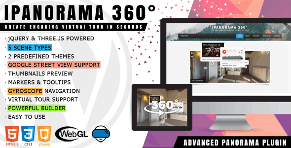 iPanorama 360° PRO – Virtual Tour Builder