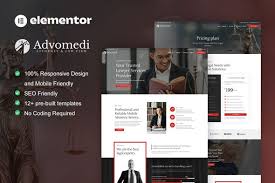 Advomedi – Attorney & Law Firm Elementor Template Kit