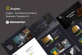 Arqitec – Architecture & Interior Elementor Template Kit