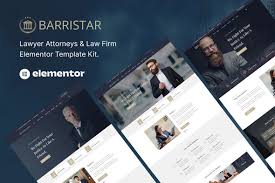 Barristar – Lawyer Attorney and Law Firm Template Kit