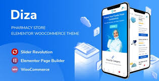 Diza – Pharmacy Store Elementor Theme