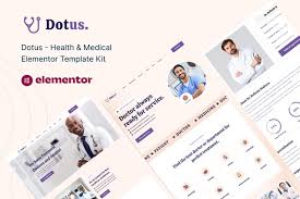 Dotus – Health & Medical Elementor Template Kit