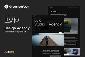 Livio – Design Agency Elementor Template Kit