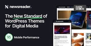 Newsreader – WordPress Theme for Digital Media