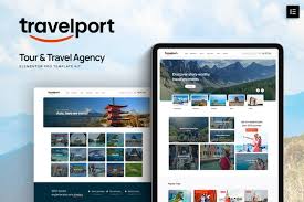 Travelport – Tour & Travel Agency Elementor Pro Template Kit