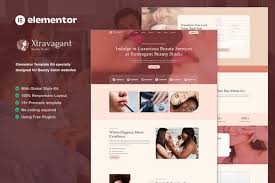 Xtravagant – Beauty Salon Elementor Template Kit