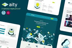 Aity – IT & Software Service Elementor Template Kit