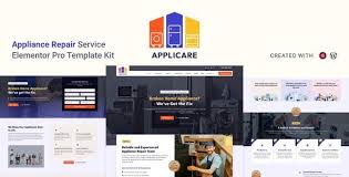 Applicare – Home Appliance Repair Services Elementor Pro Template Kit