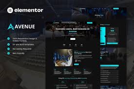 Avenue – Event & Conference Elementor Template Kit