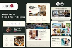 Cariotels – Luxury Hotel & Resort Elementor Template Kit