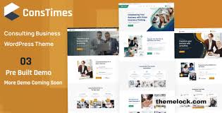 ConsTimes – Consulting Business WordPress Theme