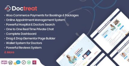 Doctreat – Doctors Directory WordPress Theme