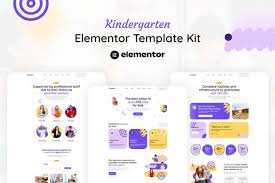 Kiddies – Kindergarten Elementor Template Kit