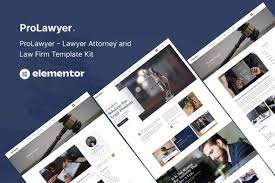 Lawrist – Lawyer & Attorney Elementor Pro Template Kit