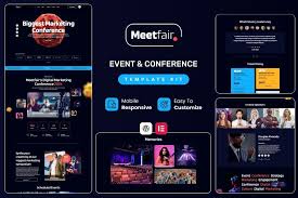 Meetfair – Event & Conference Elementor Template Kit