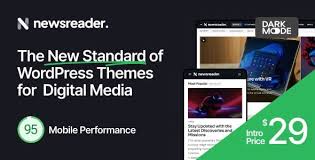 Newsreader – WordPress Theme for Digital Media