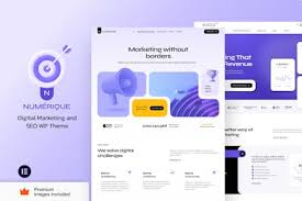 Numérique – SEO Digital Marketing WordPress Theme