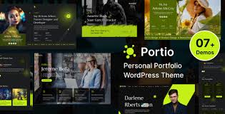 Portio – Personal Portfolio Resume WordPress Theme