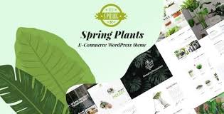 Spring Plants – Gardening & Houseplants WordPress Theme