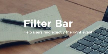 The Events Calendar Filter Bar