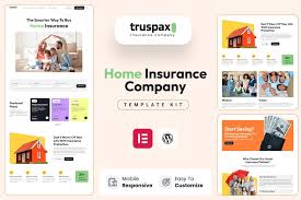 Truspax – Insurance Agency Elementor Template Kit