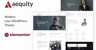 Aequity – Lawyer and Law Firm Theme