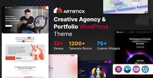 Artisticx – Creative Agency & Portfolio WordPress