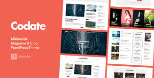 Codate – Modern Magazine and Blog WordPress Theme