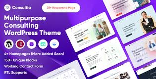 Consultia – Multipurpose Consulting WordPress Theme