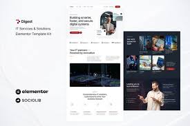 Digest – IT Services & Solutions Elementor Template Kit