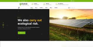 Ecohub – Ecology Solar WordPress Theme