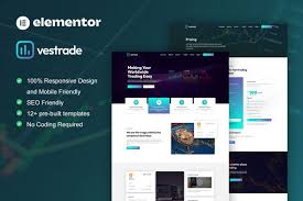 FinBizz – Finance & Investment Manager Elementor Template Kit