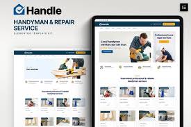 Handle – Handyman & Repair Service Elementor Template Kit