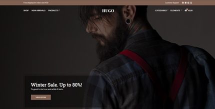 Hugo – WordPress Theme