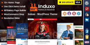 Induxe – Industry & Manufacturing WordPress Theme