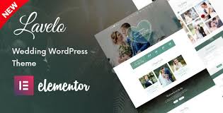 Lavelo – Wedding WordPress Theme